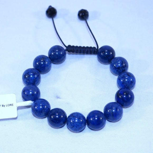 Sodalite Macrame Bracelet - Picture 1 of 5